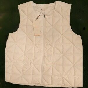 CALIA women's Golf White Vest Size Medium NWT $98 MSRP